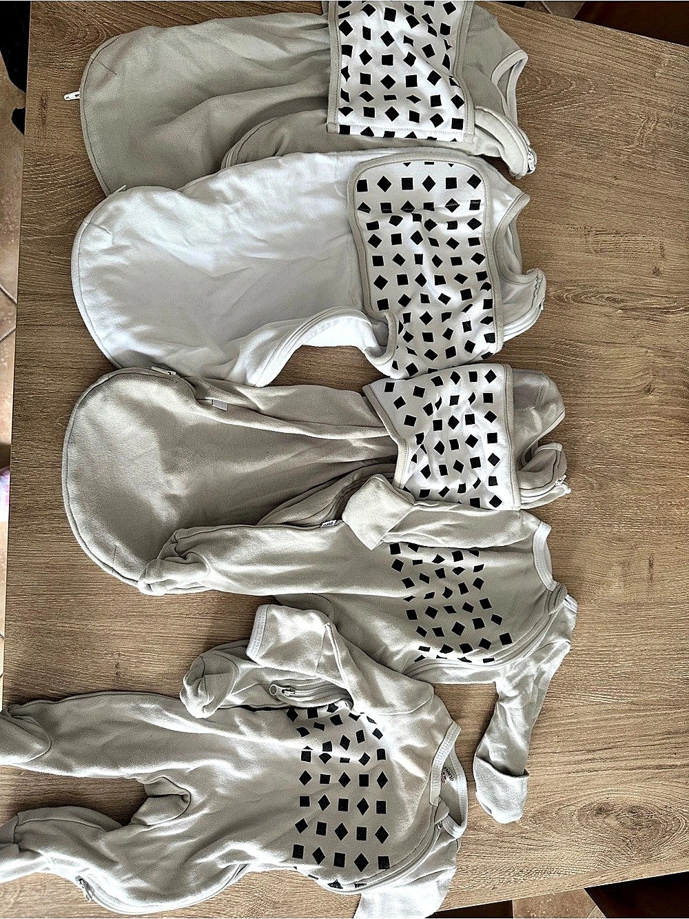 nanit swaddles and pajamas